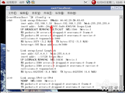 怎么看自己虚拟机中的linux的ip